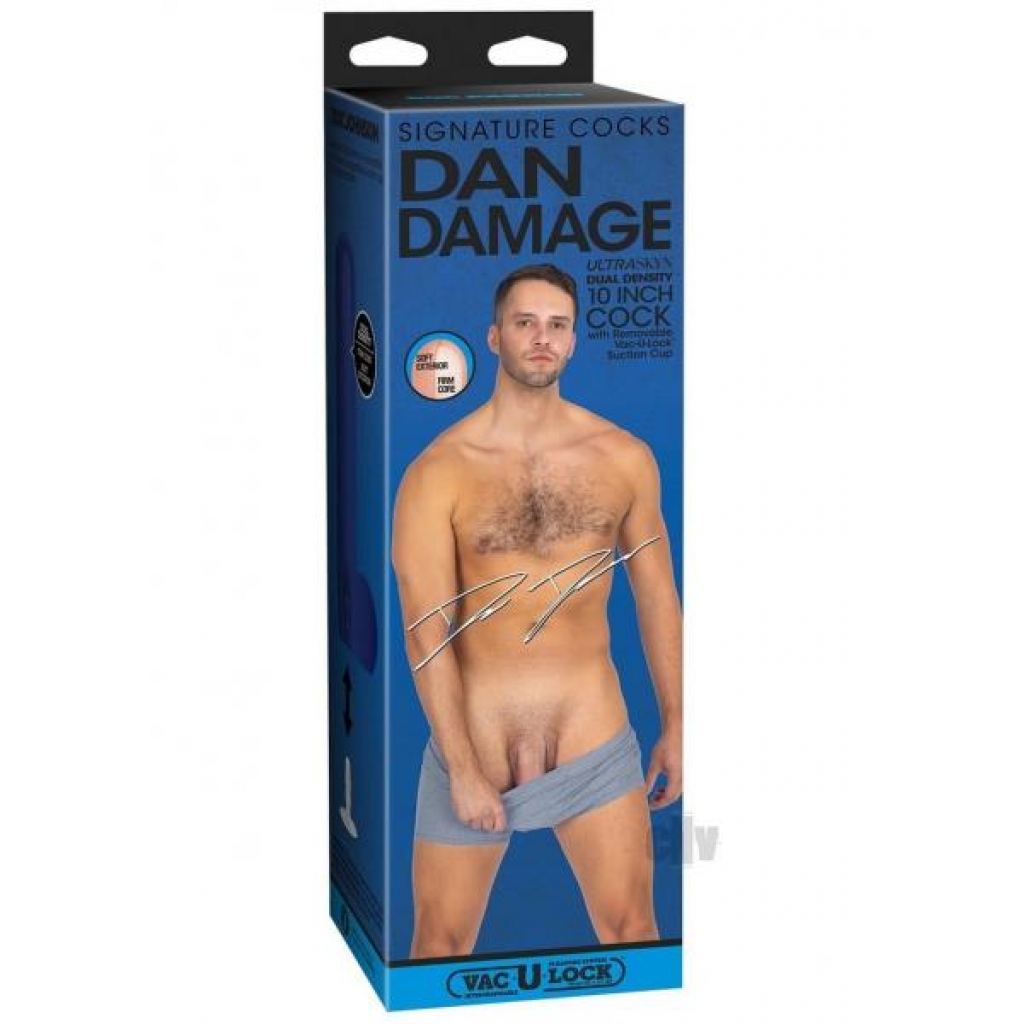 Dan Damage Signature Cock - 10 Inches