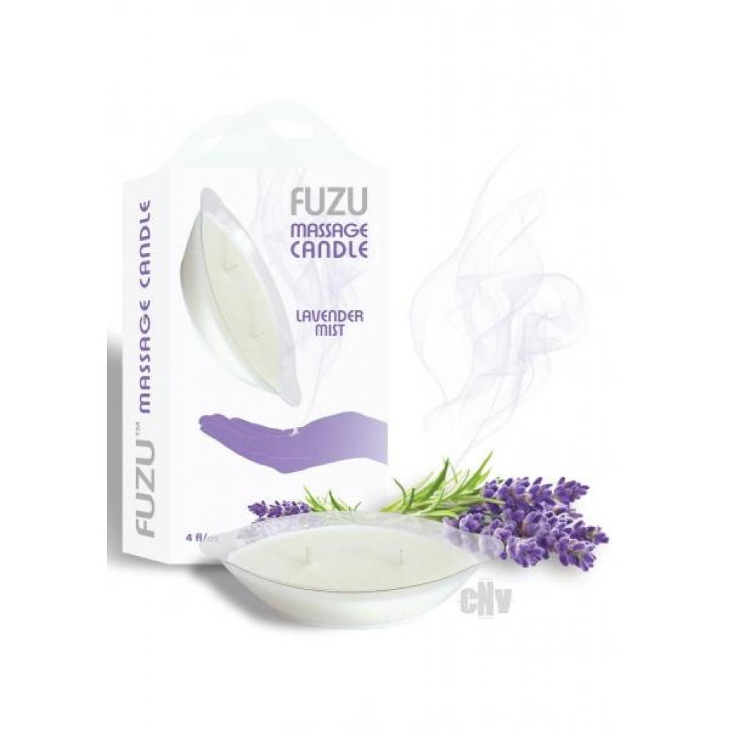 Fuzu Massage Candle - Lavender Mist Relaxation