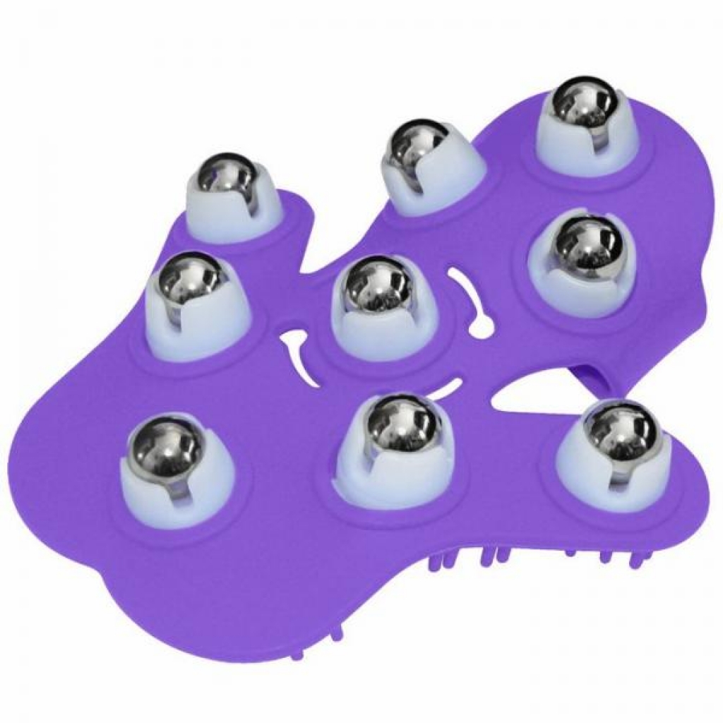 Fuzu Glove Massager Neon Purple