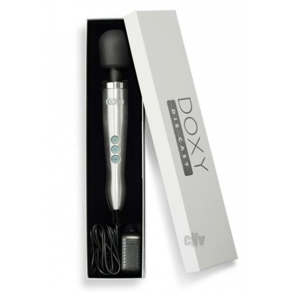 Doxy Die Cast Brushed Metal Massager