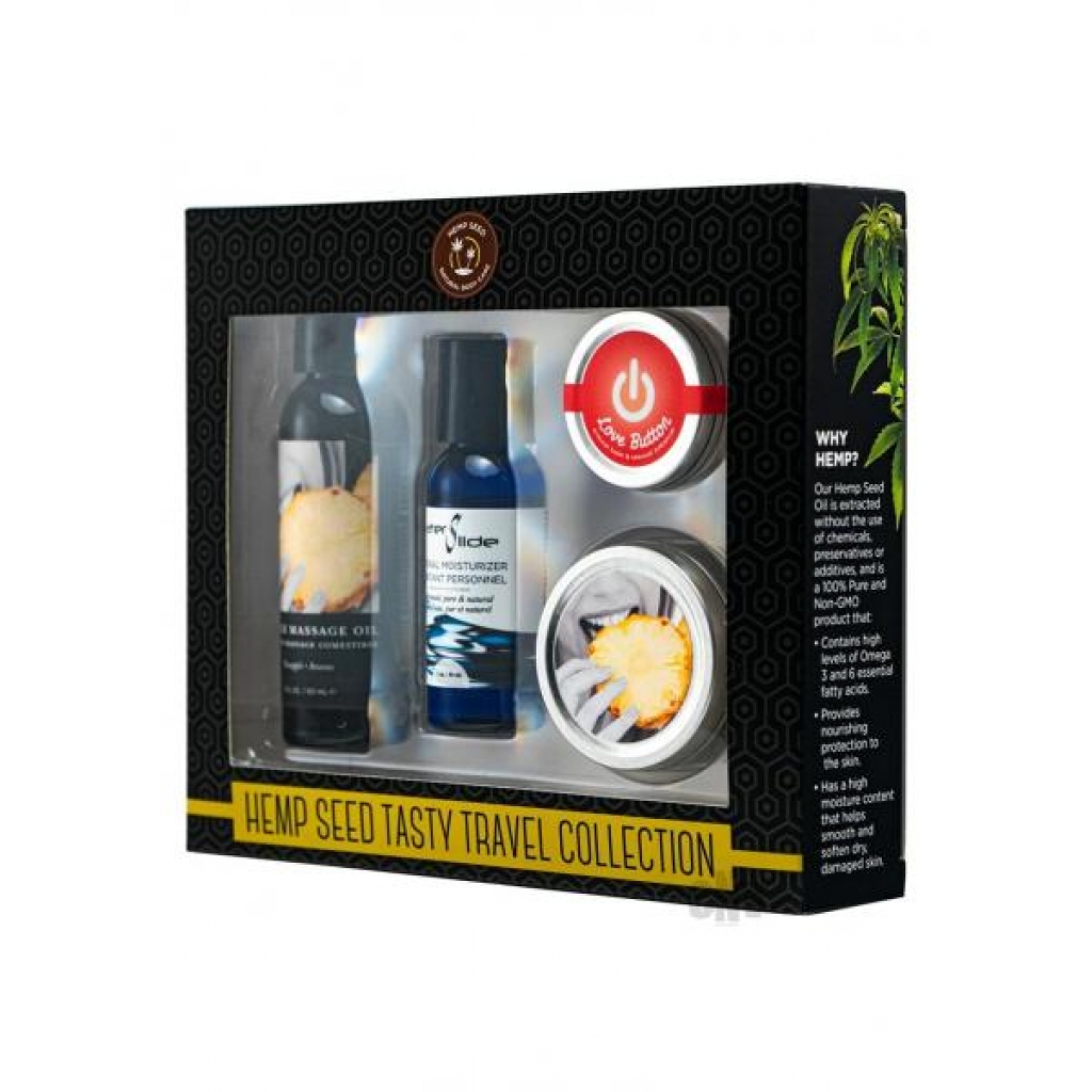 Tasty Travel Pinapple Gift Set - Earthly Body