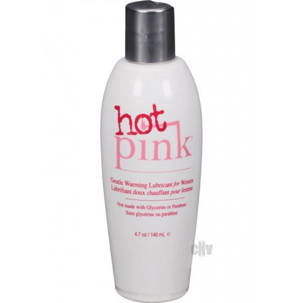 Hot Pink Gentle Warming Lubricant for Women 4.7oz