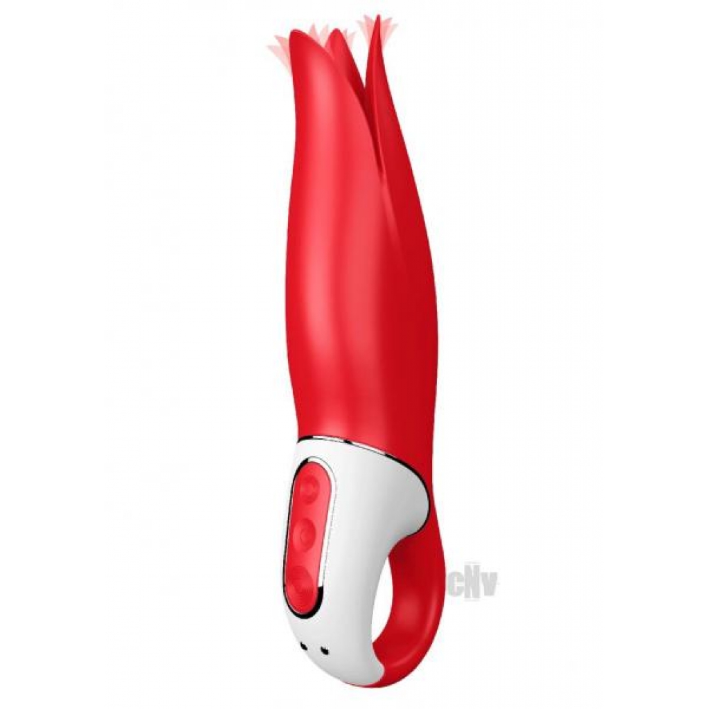 Satisfyer Vibes Power Flower Red Vibrator - Satisfyer