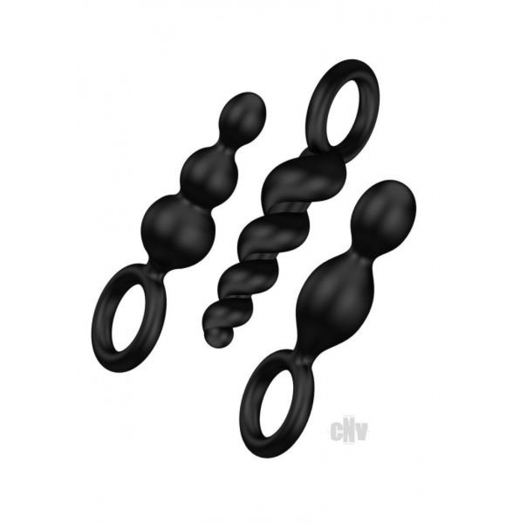 Satisfyer Plugs Black (Set of 3)