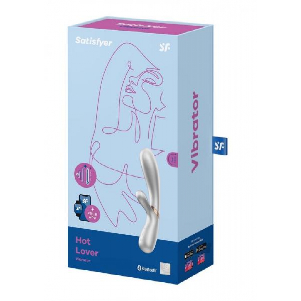 Satisfyer Hot Lover Dual Stimulator - Silver