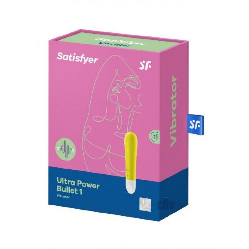 Satisfyer Ultra Power Bullet 1 Yellow - Satisfyer