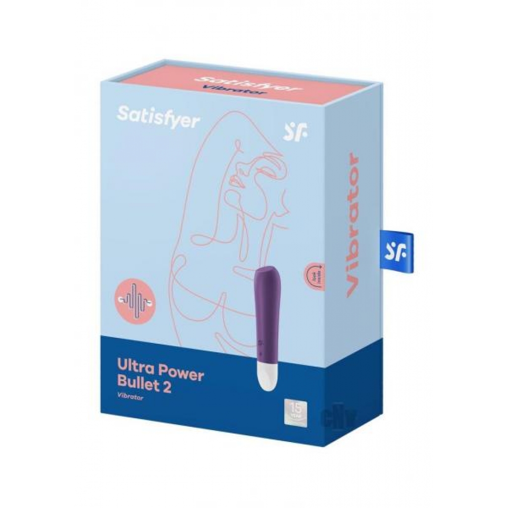 Satisfyer Ultra Power Bullet 2 Purple - Eis Inc.