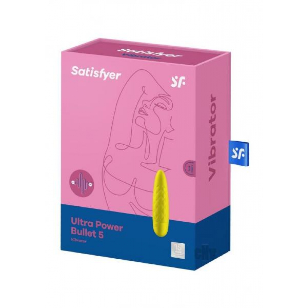 Satisfyer Ultra Power Bullet 5 Yellow - Satisfyer