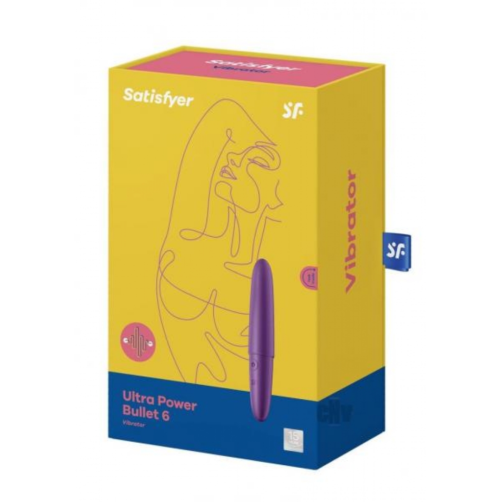 Satisfyer Ultra Power Bullet 6 Purple - Satisfyer