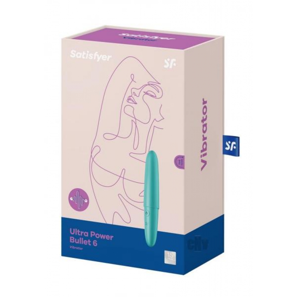 Satisfyer Ultra Power Bullet 6 Teal - Satisfyer