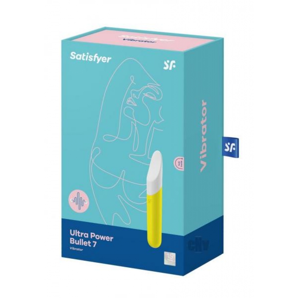 Satisfyer Ultra Power Bullet 7 Yellow - Satisfyer