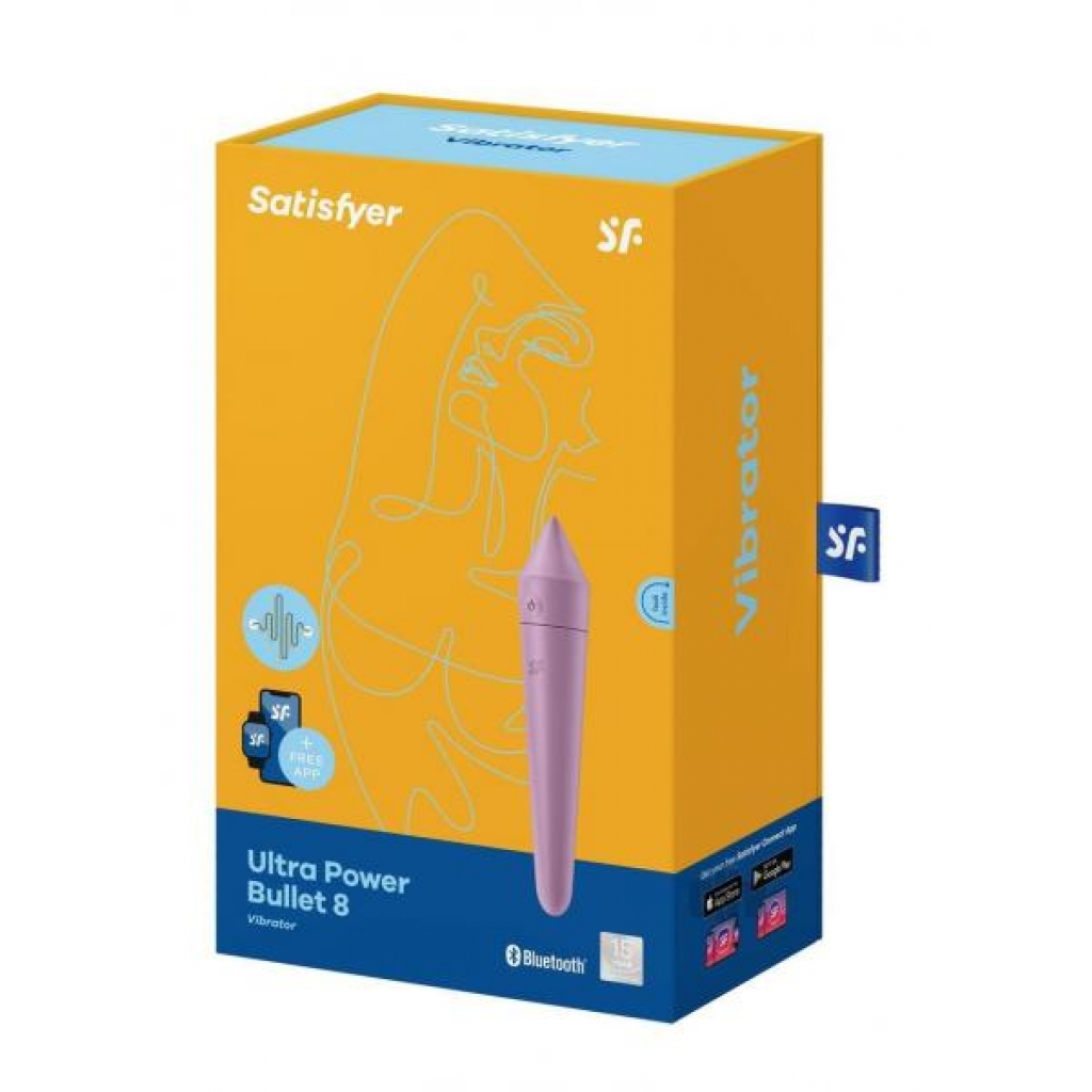 Satisfyer Ultra Power Bullet 8 Lavender - Satisfyer