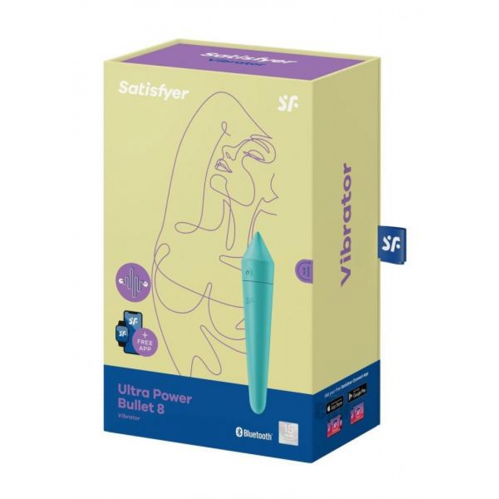 Satisfyer Ultra Power Bullet 8 Teal - Satisfyer