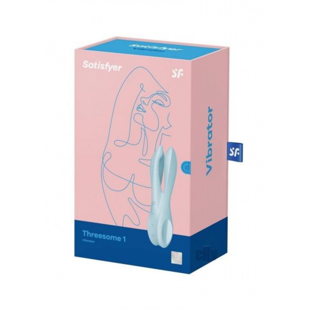 Satisfyer Threesome 1 Light Blue - Eis Inc.