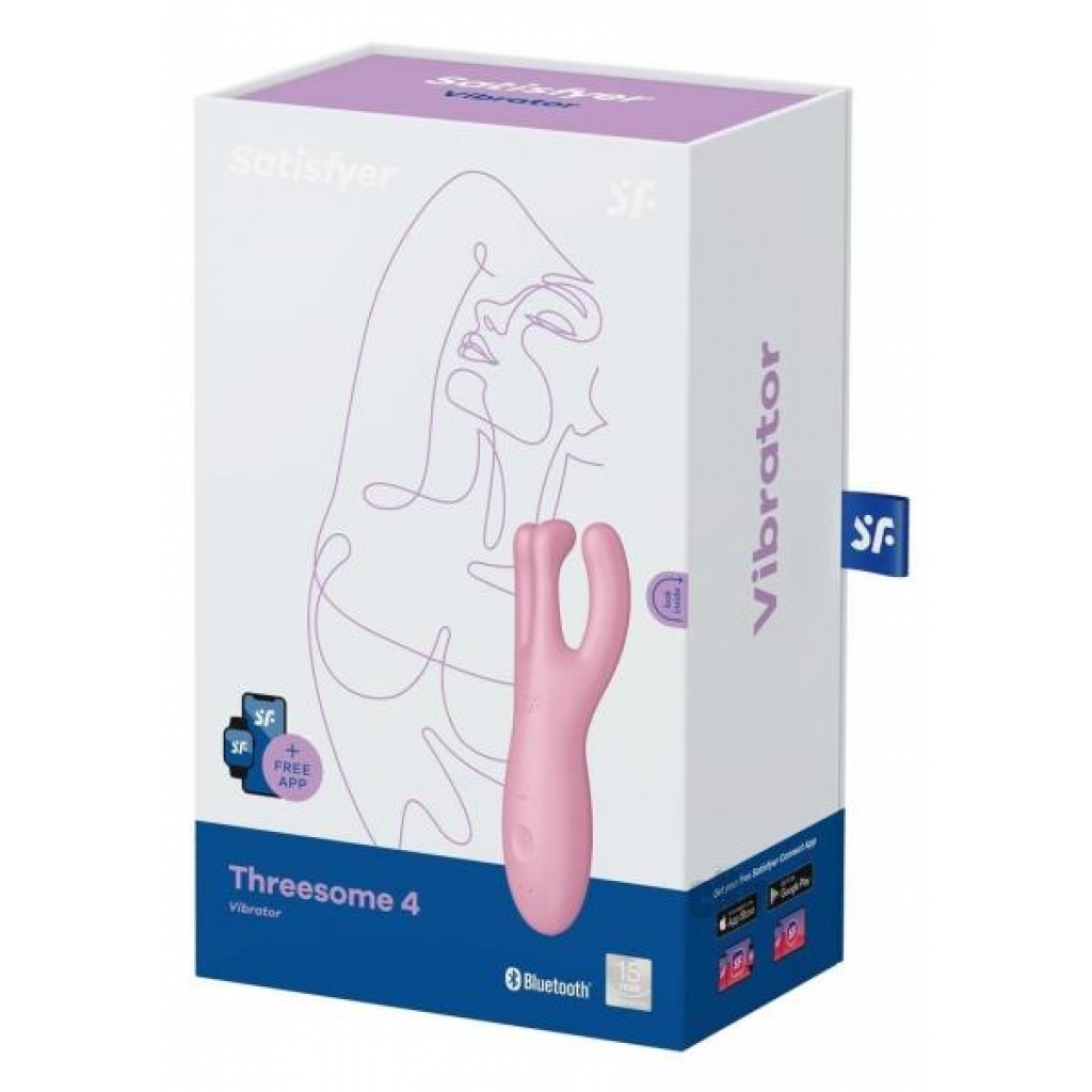 Satisfyer Threesome 4 Pink - Eis Inc.