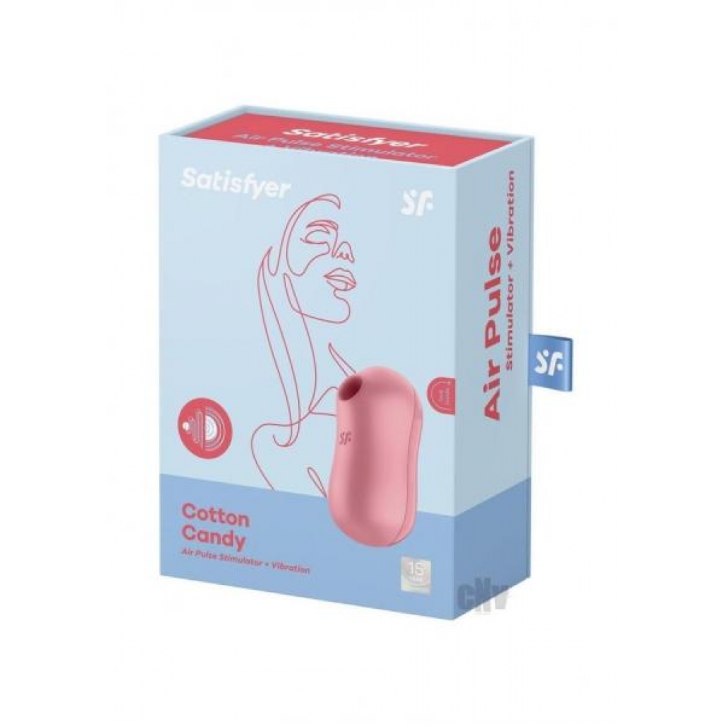 Satisfyer Cotton Candy Lt Red - Eis Inc.