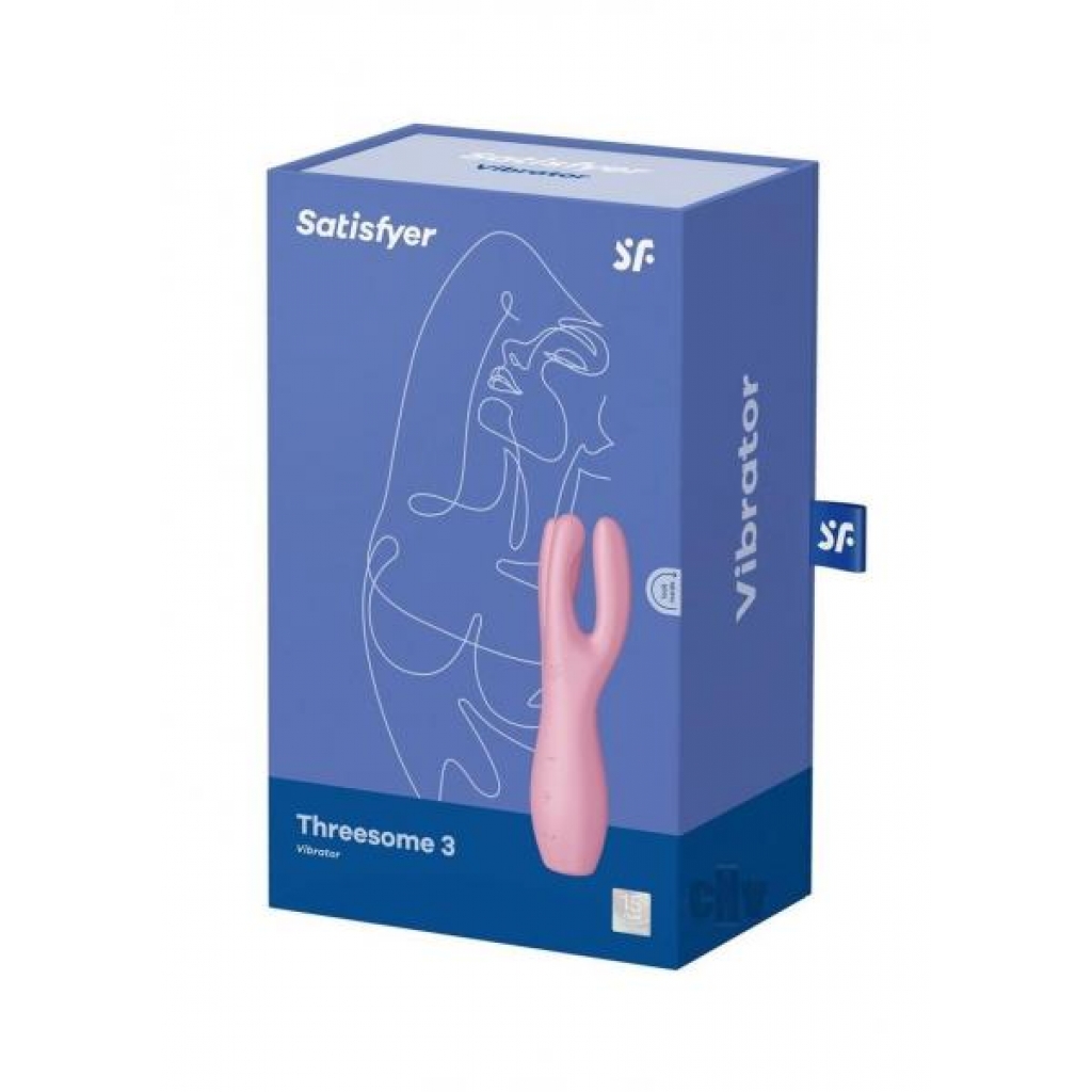 Satisfyer Threesome 3 Pink - Eis Inc.