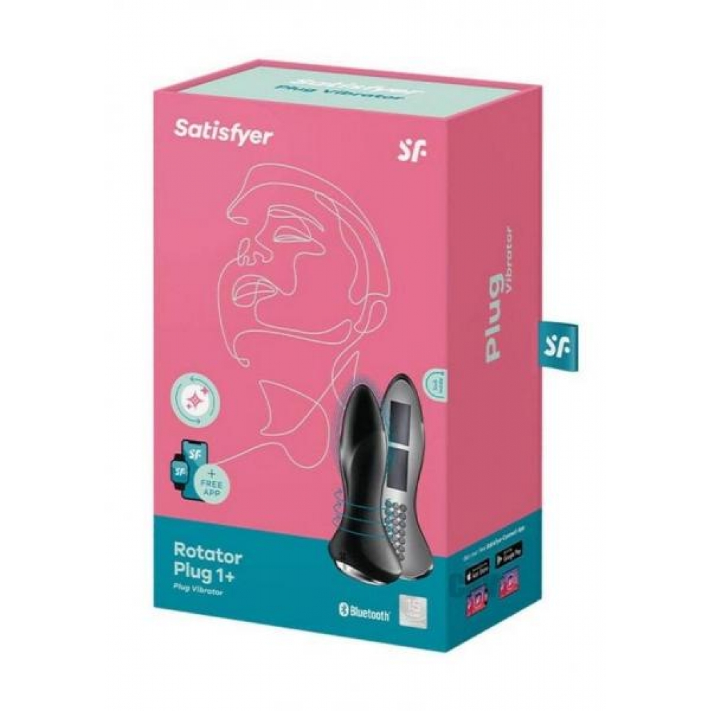 Satisfyer Rotator Plug 1 Plus Black