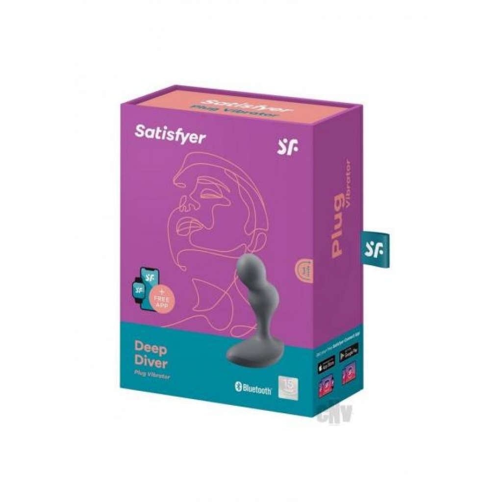 Satisfyer Deep Diver Grey - Eis Inc.