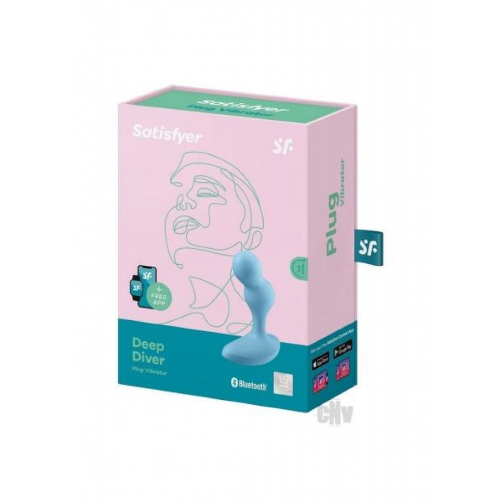 Satisfyer Deep Diver Lt Blue - Eis Inc.