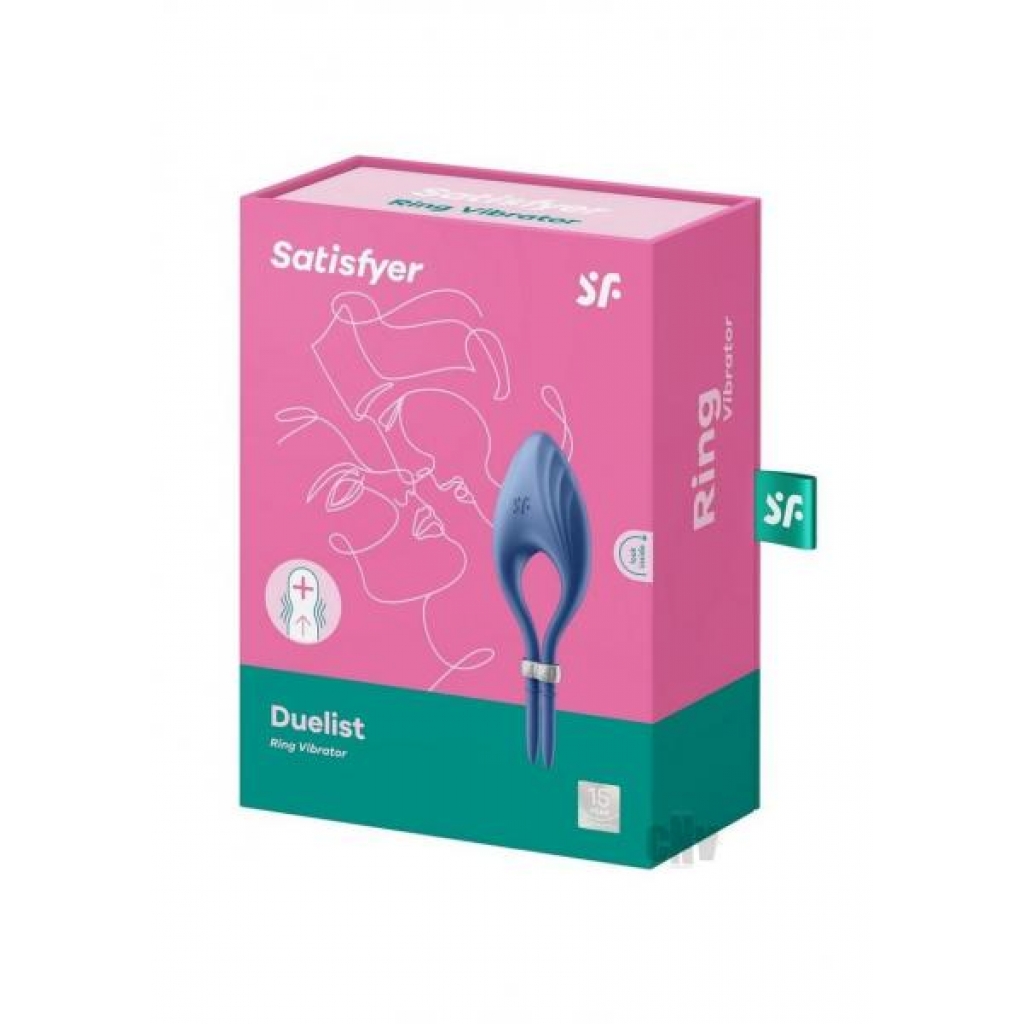 Satisfyer Duelist Cock Ring with Clitoral Stimulator