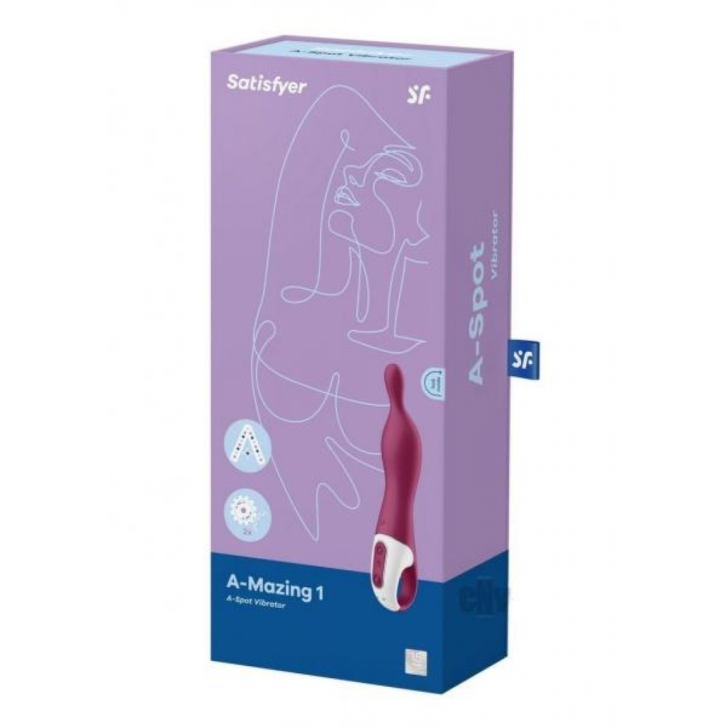 Satisfyer A-mazing 1 Berry - Eis Inc.