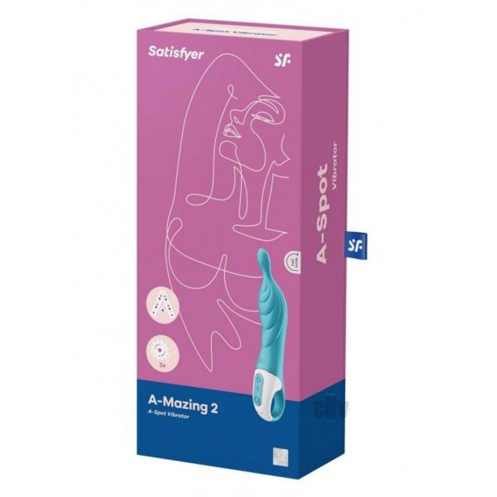 Satisfyer A-mazing 2 Turquoise - Eis Inc.