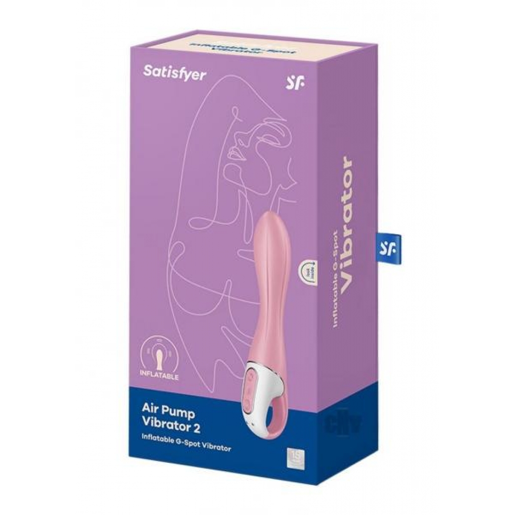 Satisfyer Air Pump Vibrator 2 Pink - Eis Inc.