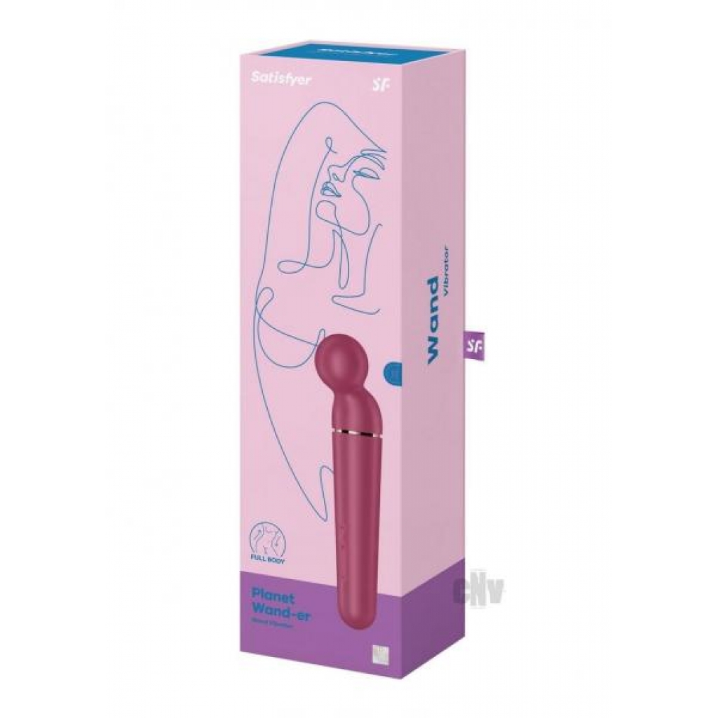 Satisfyer Planet Wand-er Berry - Eis Inc.