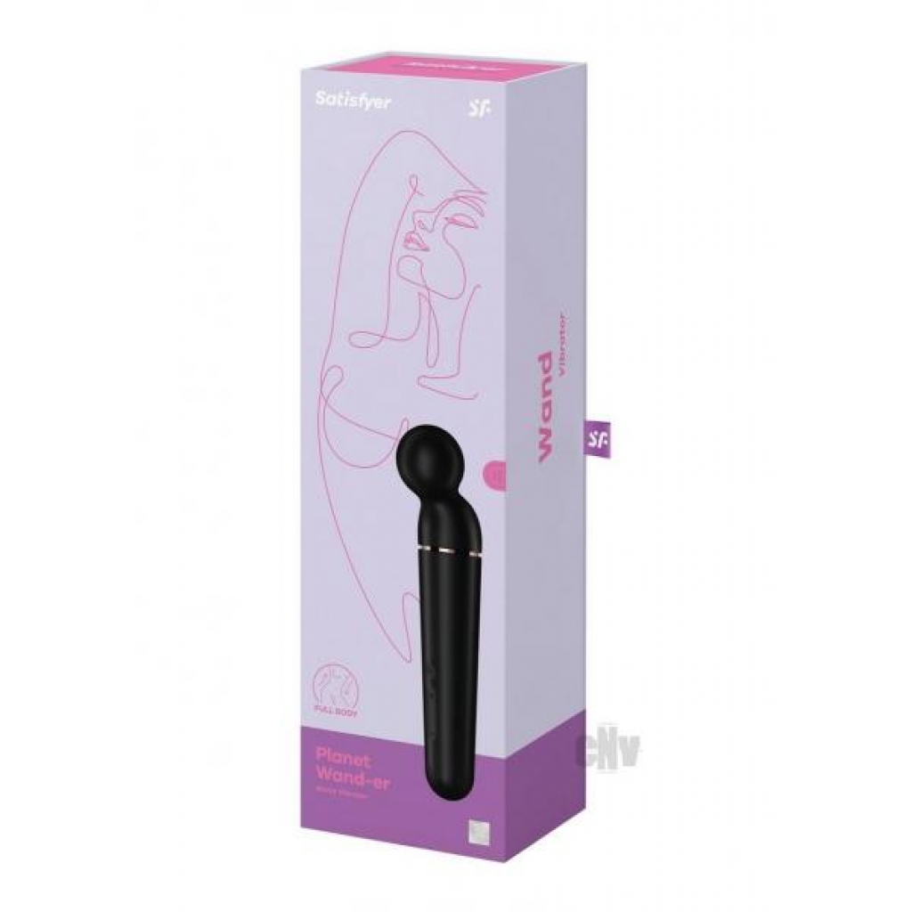 Satisfyer Planet Wand-er Black - Eis Inc.