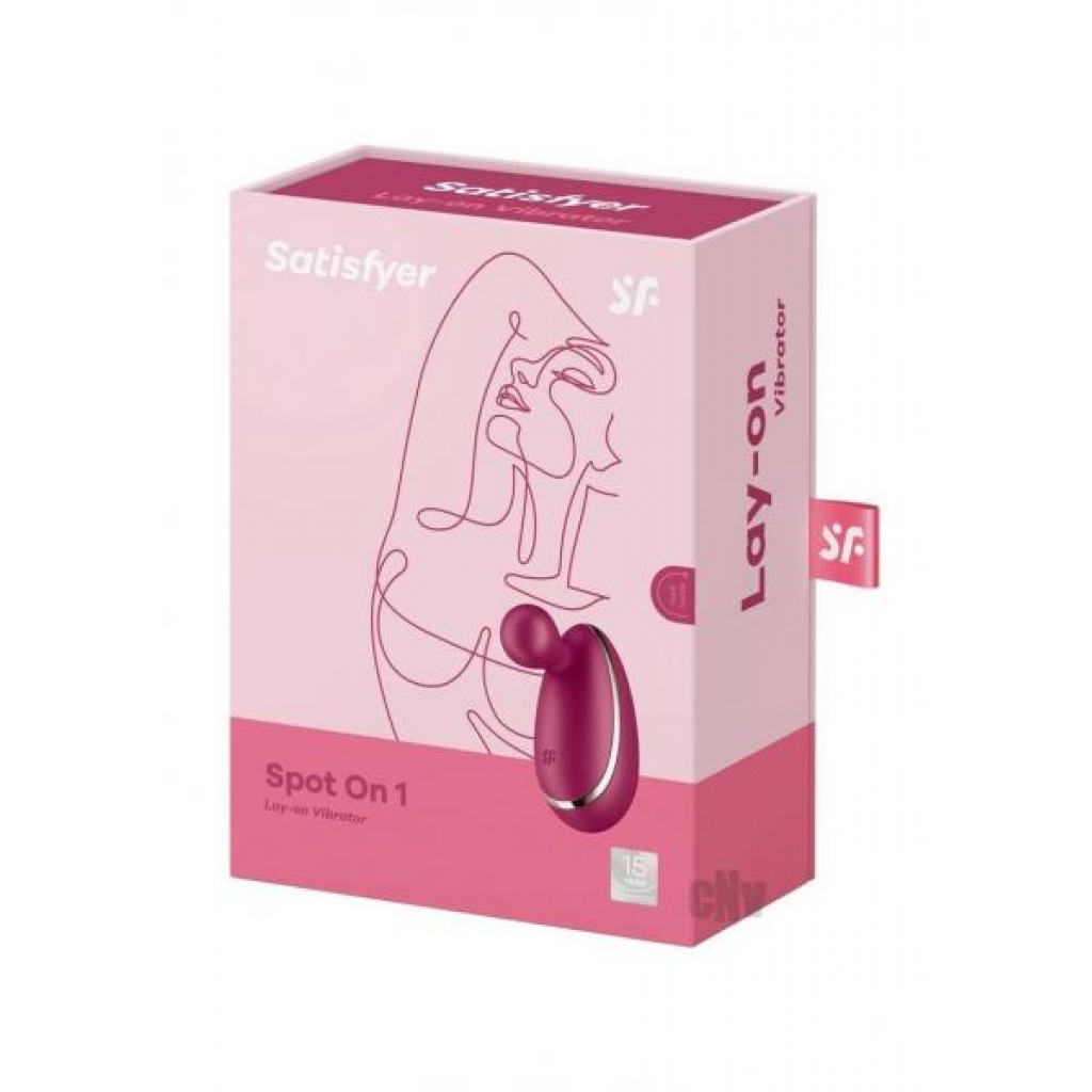 Satisfyer Spot On 1 - Berry Clitoral Vibrator