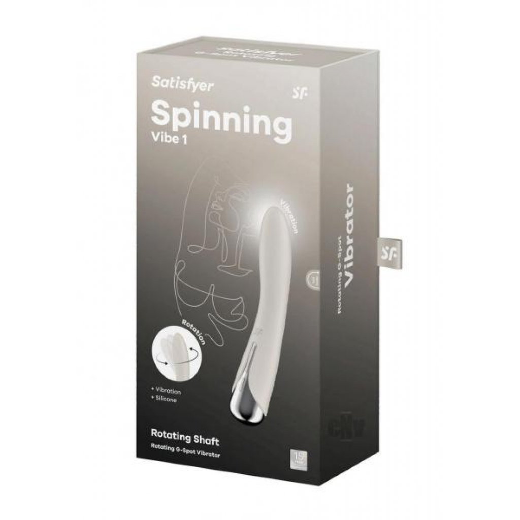 Satisfyer Spinning Vibe 1 - Beige G-Spot Vibrator