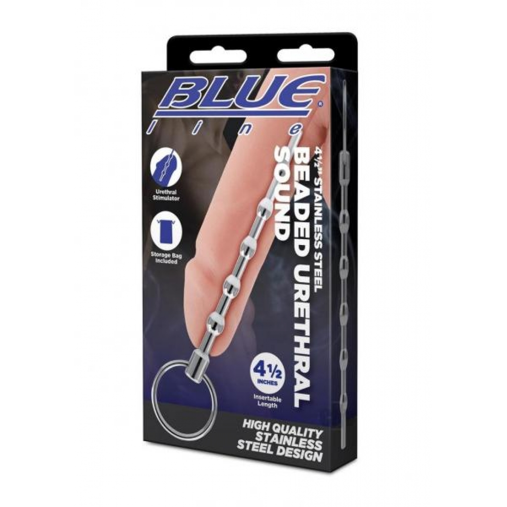 Blueline Steel Beaded Urethral 4.5 - Hustler