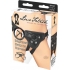 Lux Fetish Beginner's Strap Harness On - Black