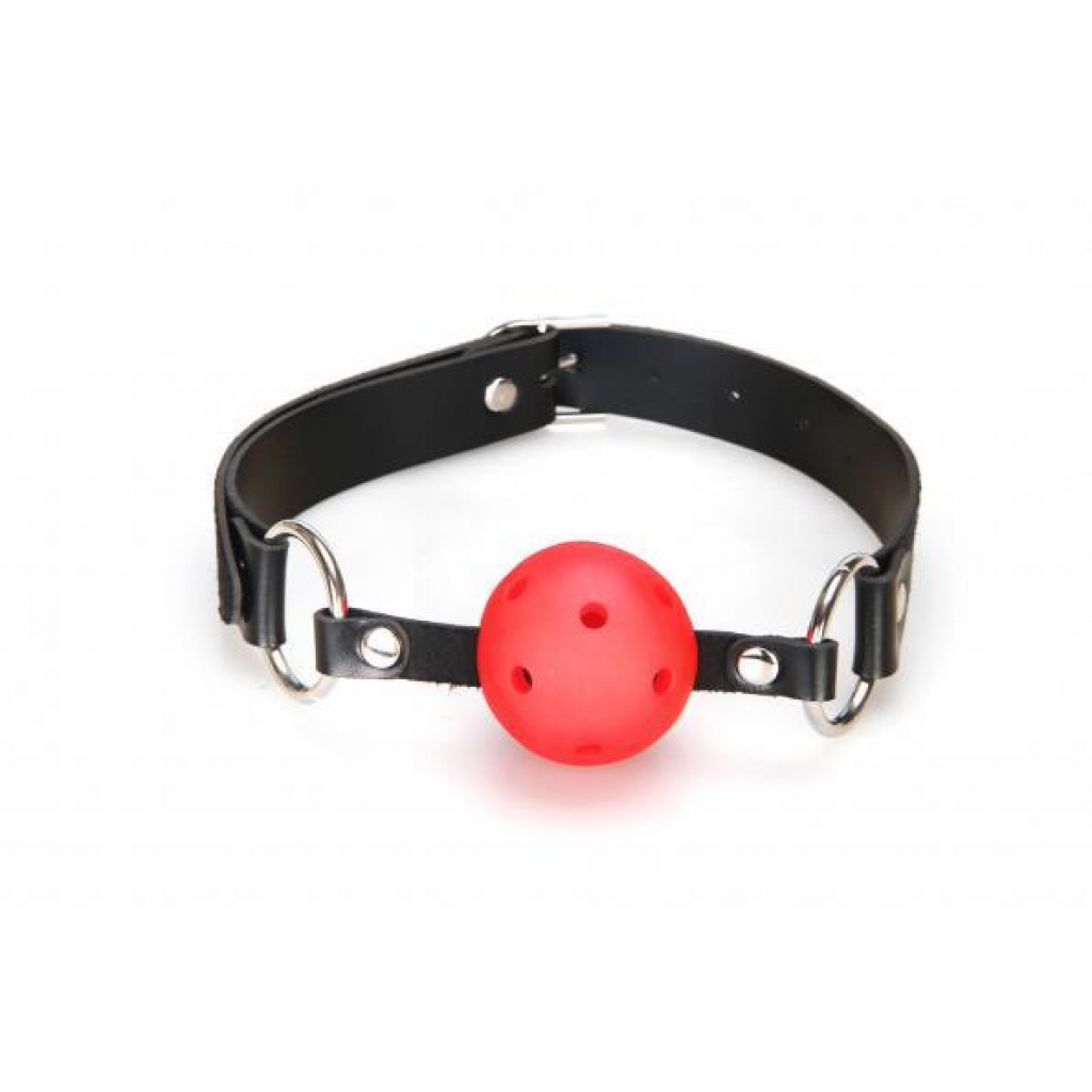 Breathable Ball Gag - Red