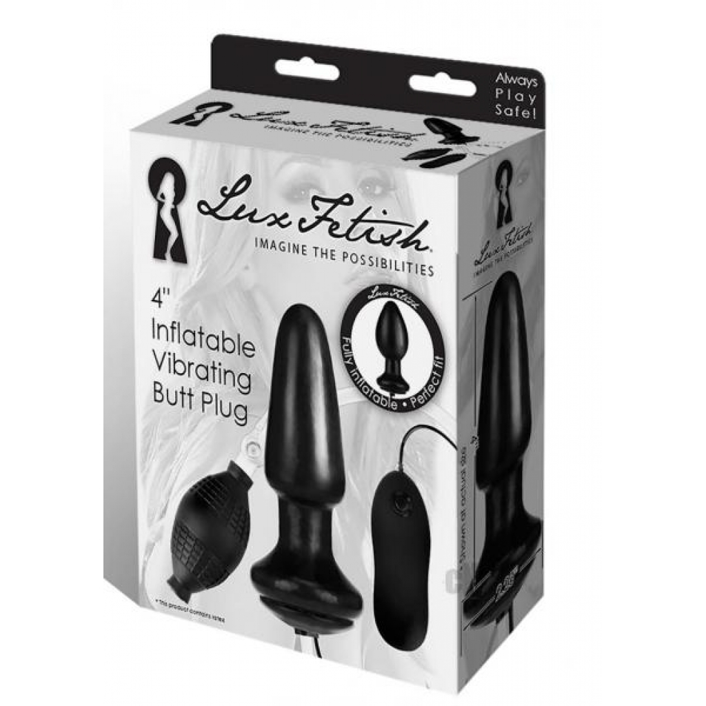 Lux F Inflatable Vibe Butt Plug 4