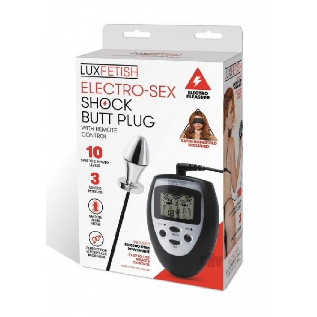 Lux F Electro Sex Shock Plug Remote - Hustler