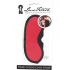 Lux Fetish Peek-A-Boo Love Mask Red O/S - Electric Eel Inc