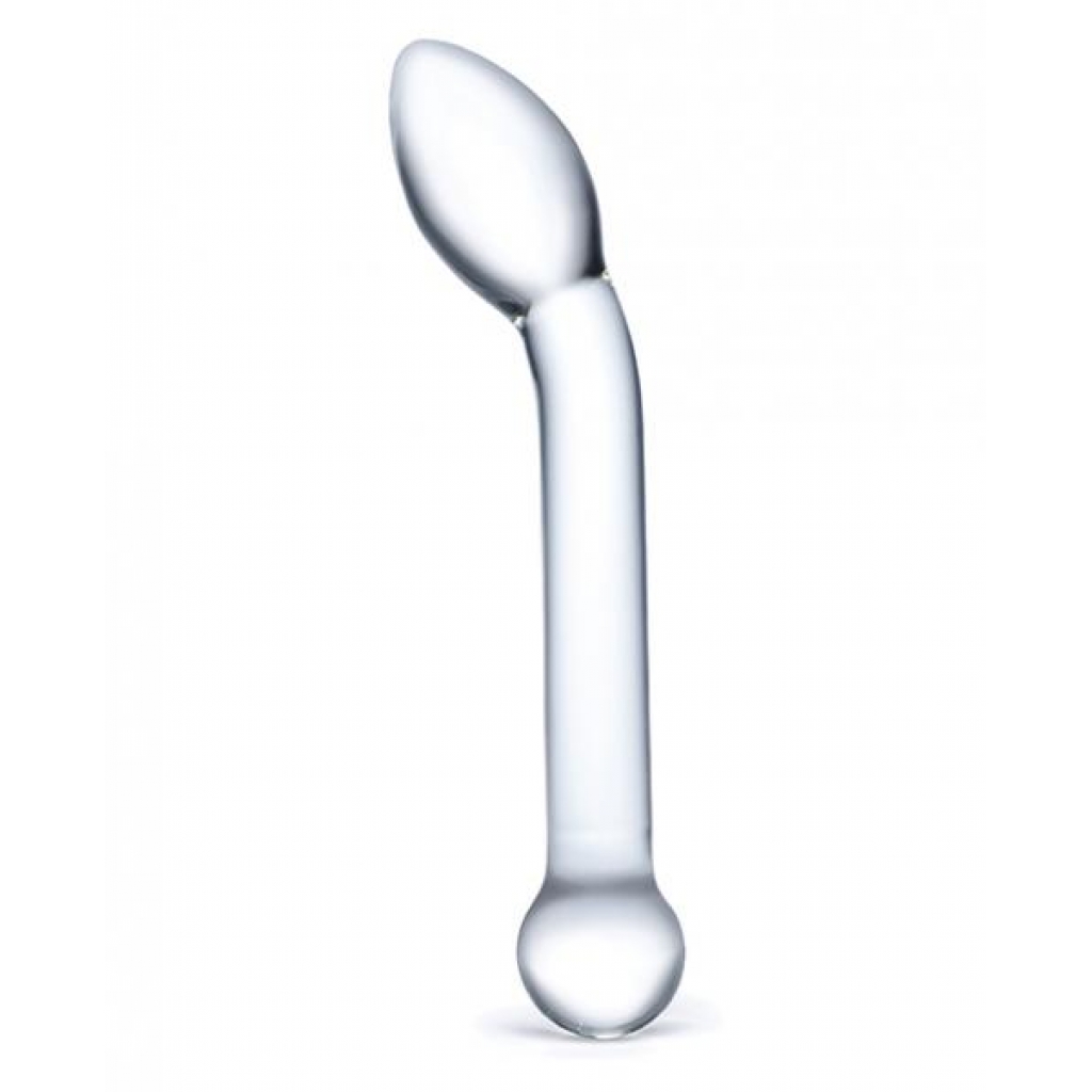 Expertly Crafted 8-Inch Slimline G-Spot Glass Dildo