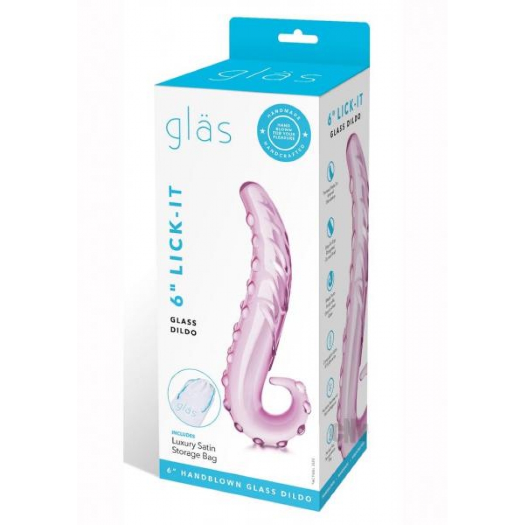 Lex Curved Glass Dildo