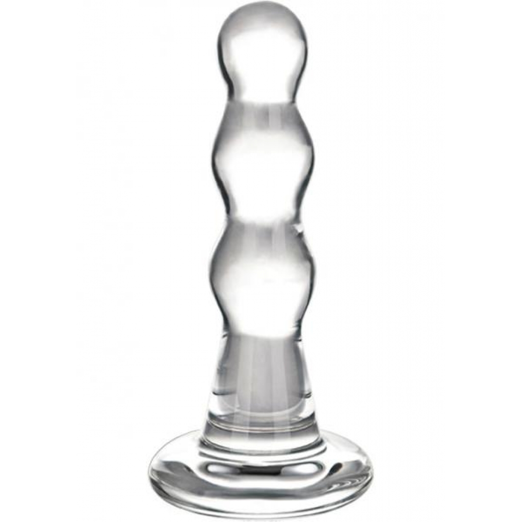 Classic Beaded Glass Butt Plug – Elegant Pleasure