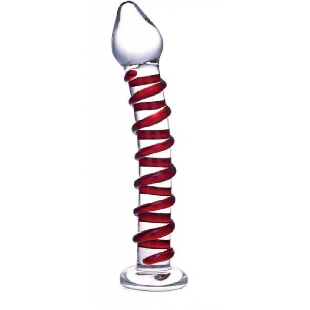 Glas Mr Swirly Glass Dildo - Electric Eel Inc