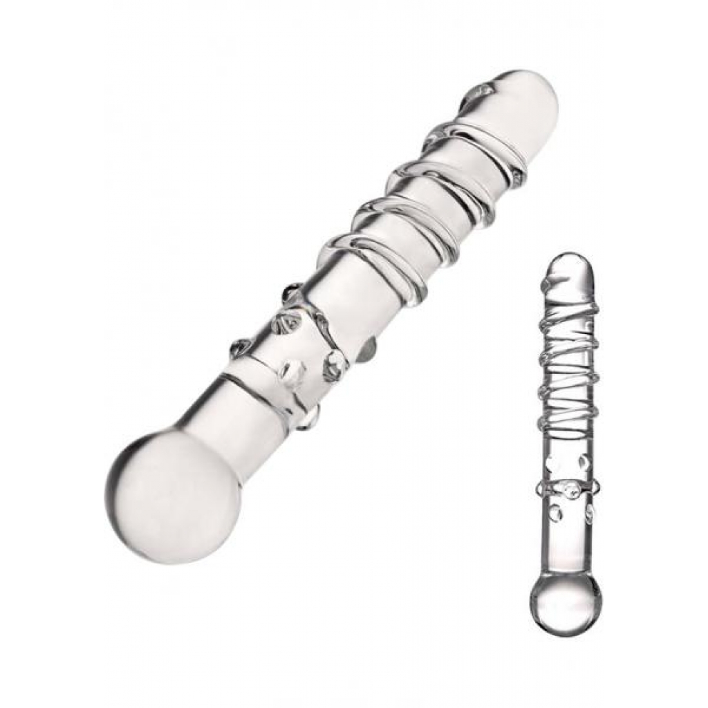 Glas Callisto Clear Glass Dildo - Glas Toy