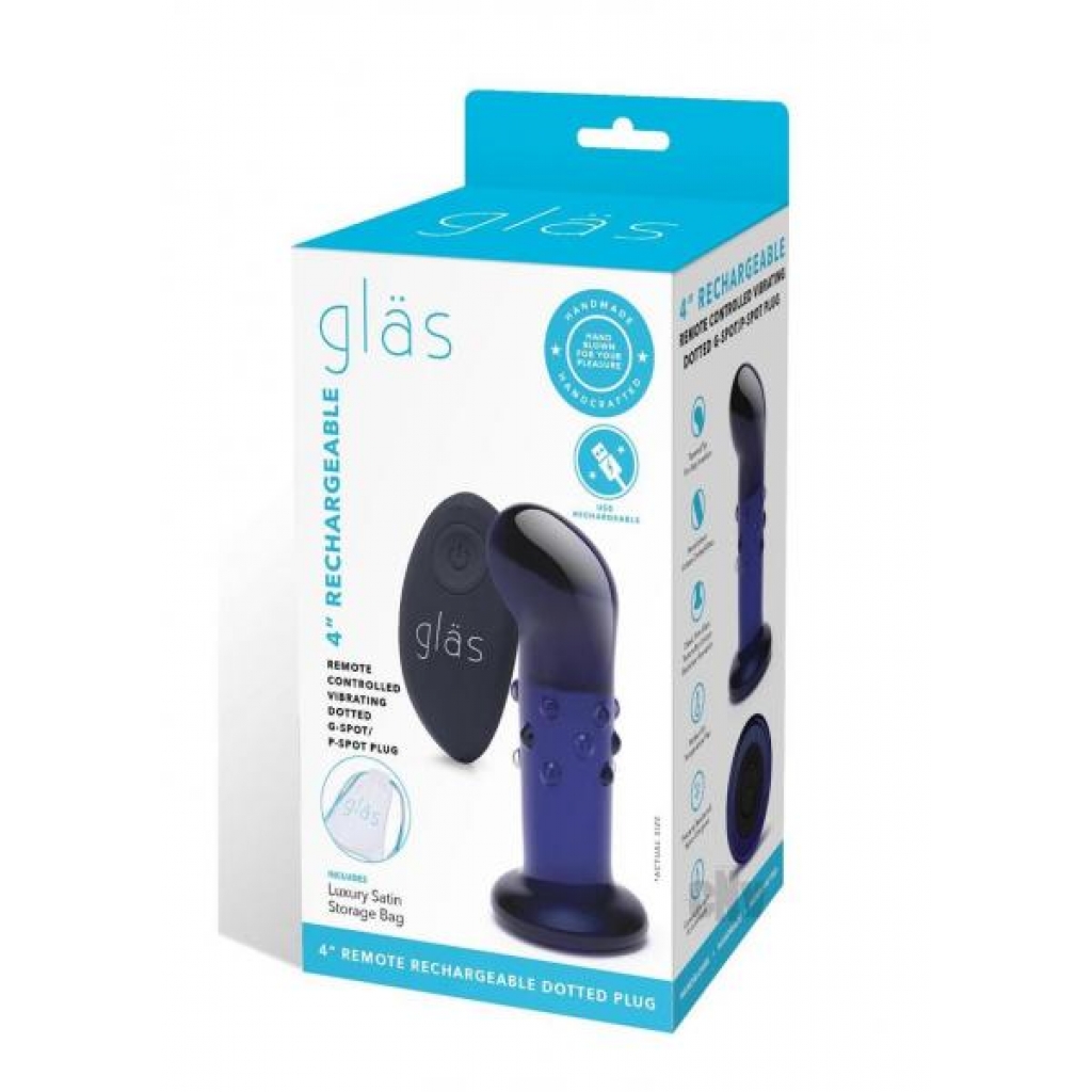 Rechargeable Remote Vibe Dot Plug - Sensational Pleasure