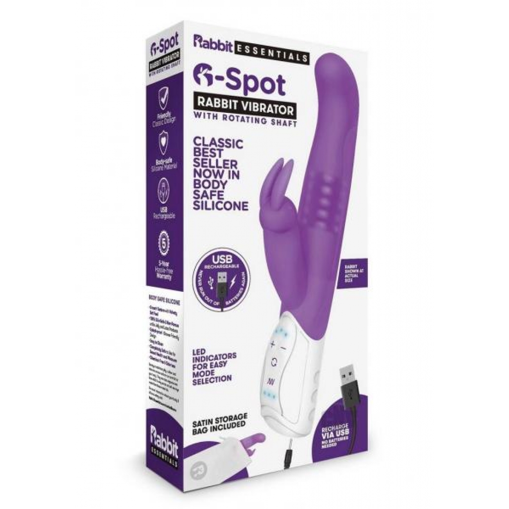 Re Recharge G-spot Rabbit Vibe - Purple