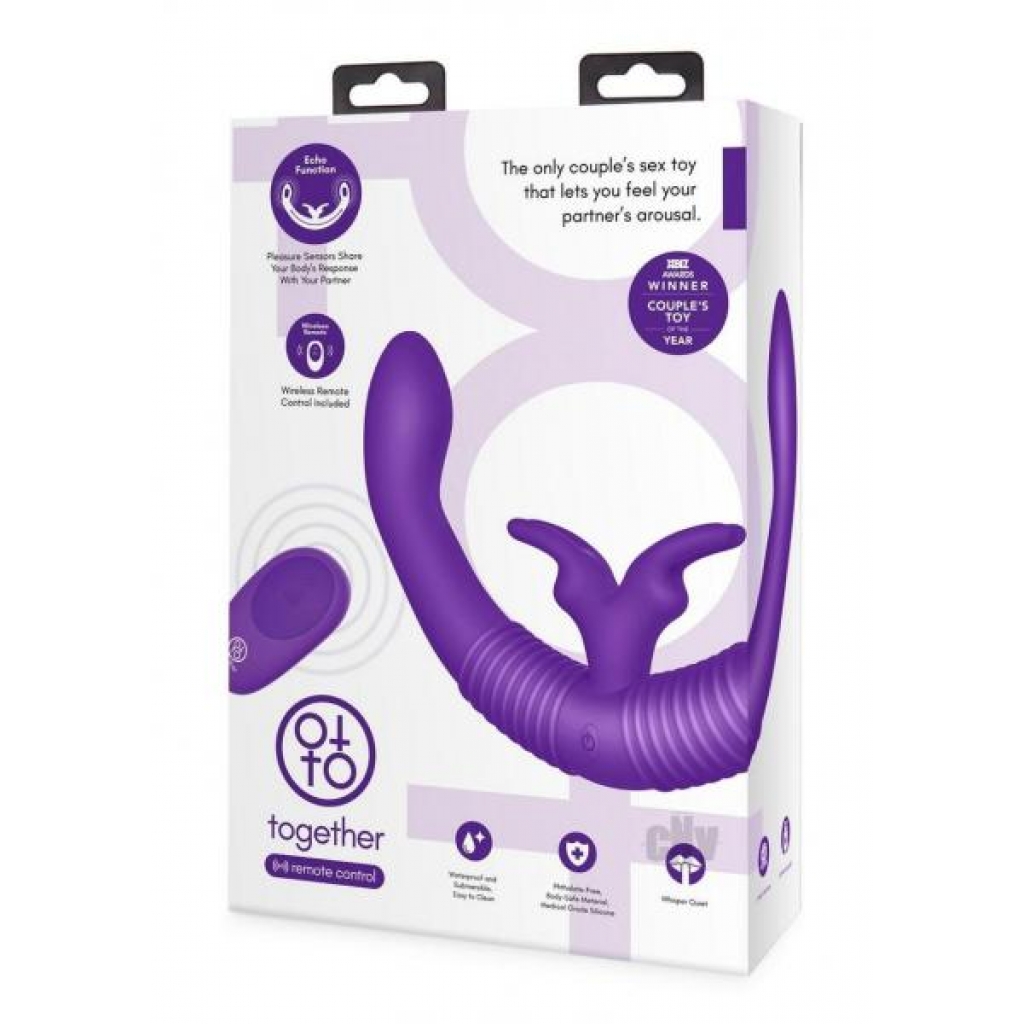 Tt Together Toy Remote Vibe Purple - Hustler