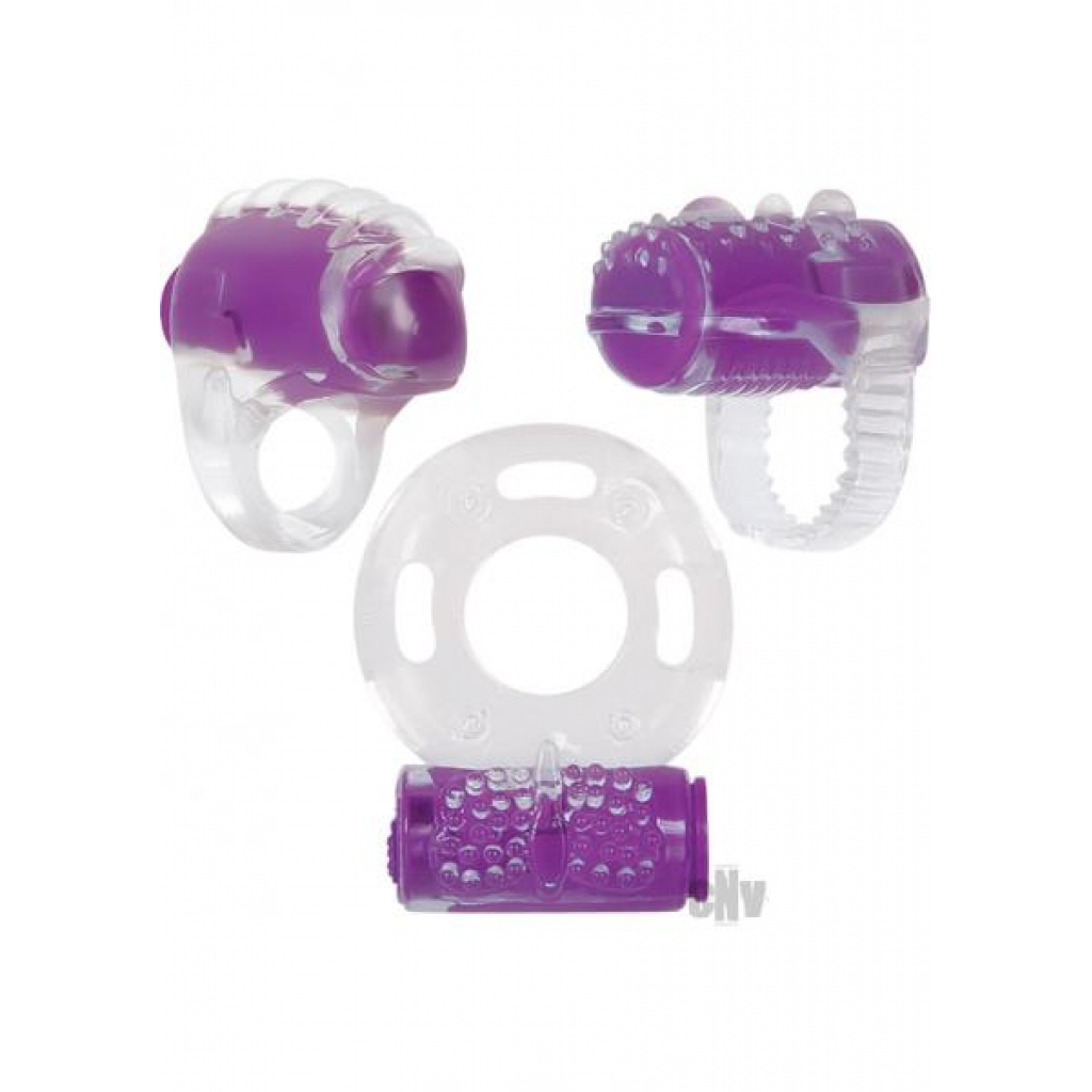 Ring True Unique Pleasure Rings Kit - Intimate Variety