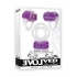 Ring True Unique Pleasure Rings Kit Clear Purple 3 Pack - Evolved Novelties