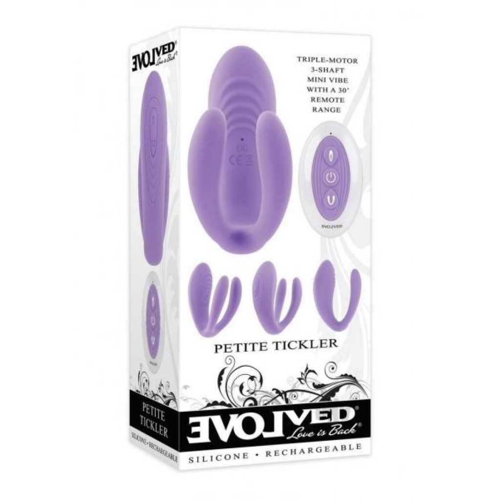 Petite Tickler Lavender - Evolved Novelties