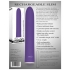 Evolved Rechargeable Slim Purple vibrator - 7 Function